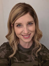 Load image into Gallery viewer, Lace Top Human hair Wig- 15-16" Slight layer; Summer Chai rooted PREORDER