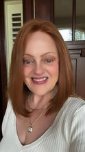 Load image into Gallery viewer, LARGE cap- Lace Top Human hair Wig- 15-16&quot; slightly layered- Paprika Spice
