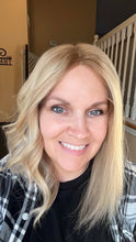 Load image into Gallery viewer, Large cap- Lace Top Human hair Wig 15-16&quot; - slightly layered- Butterscotch Blonde rooted
